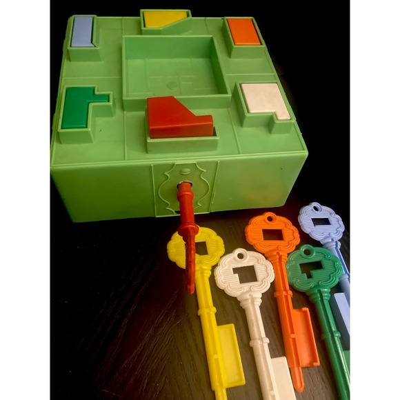 Vintage 1970's Keys of Learning Game by Child Guidance No.100 Toy Educational - Picture 4 of 7